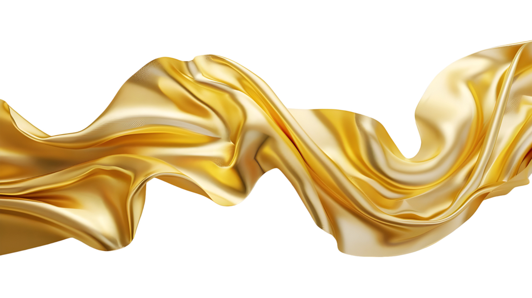 golden-fabric-cloth-isolated-on-transparent-background-free-png 2
